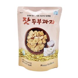 SoyBeanDeli Pine nut Real Tofu Snack 100g – Made with 25% Fresh Tofu from 100% Korean Soybeans | Crispy Outside, Soft Inside | Zero Trans Fat _ Made in KOREA